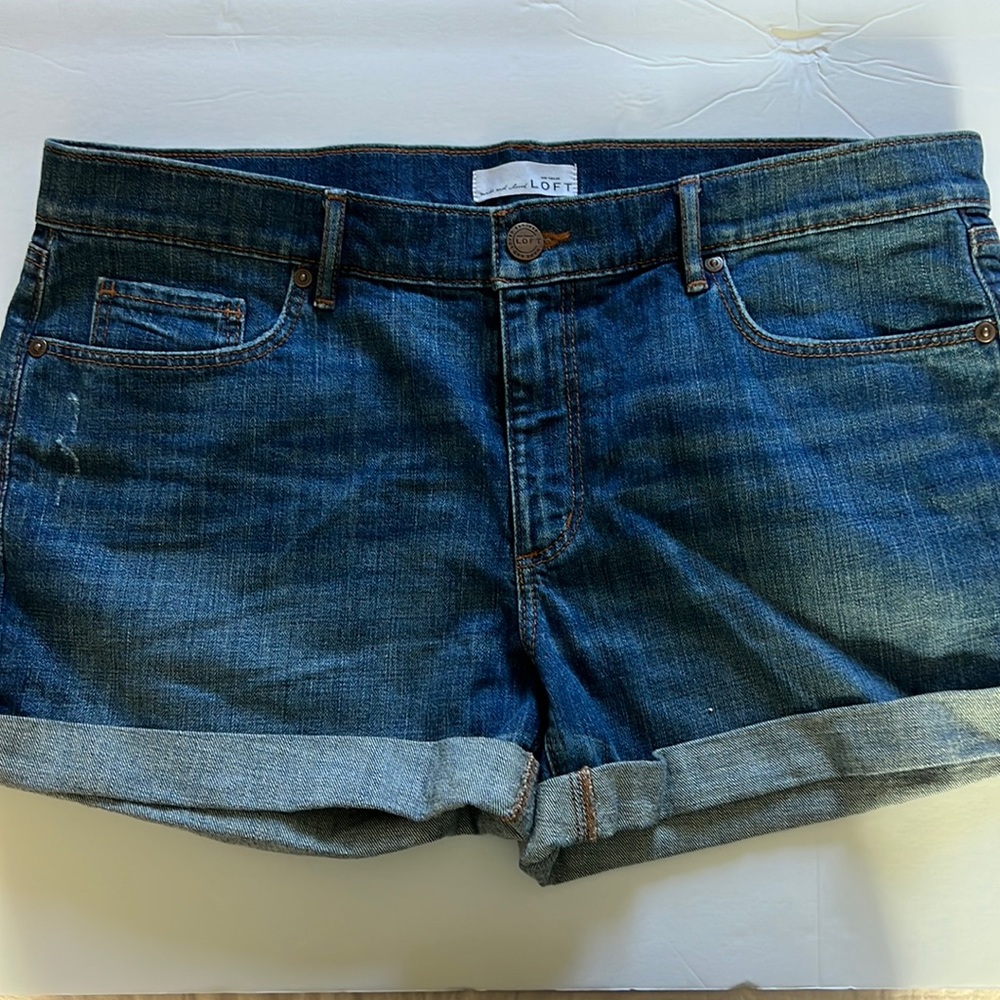 Loft jean shorts